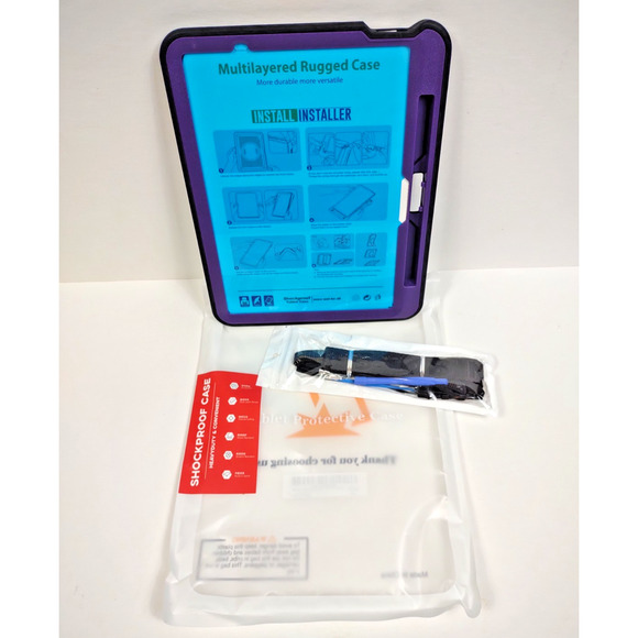 Shockproof 360° Rotation Handle Stand Case for iPad Air 11" M2 (2024) M3 (2025) - Picture 2 of 13